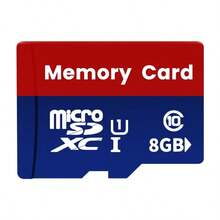 1 件高速微型存储卡 - 适用于智能手机、平板电脑、相机、CCTV 监控摄像机闪存 SD 卡 - 数据传输/广泛兼容性，存储 8GB/16GB/32GB/64GB/128GB/256GB - 彩色 - 查看 15