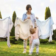 50 chiếc kẹp quần áo bằng thép không gỉ chịu lực cao - Tay cầm màu xanh chống trượt (Chống gỉ, thích hợp cho giặt ủi/bãi biển/nhà bếp - Kẹp đa năng) - Màu xanh lam - Xem 2