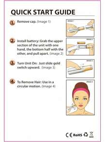 Women's Lipstick Portable Electric Shaver