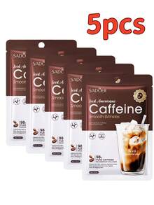 1/3/5 片冰美式咖啡因紧致面膜，夏季保湿面膜，减少皱纹，滋养肌肤 - 多色 - 查看 13