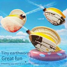 2 Stücke lustige Klatsch Mini Party Streich Wasserpistole - kreative bavalve geformte Wassersprüher als kleines Geschenk, neuartige und humorvolle Partyfavors, zufällige Farbmischung