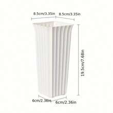 Nordic Style Plastic Vase, Dried Flowers And Flower Bucket, For Living Room, Dining Room And Home Decoration