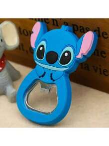 Disney Disney Kawaii Stitch Bottle Opener, Stitch Peripheral Fridge Magnet, Cartoon Multi-Function Beer Bottle Opener. Birthday Party Supplies, Father's Day Gift