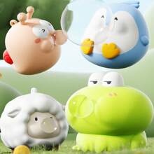 1/2/4/12PCS Cute Squish Fidget Toys, Squeeze Toys Pop Up, Animal Spit Bubbles Stress Relief Toy, Squishies Toys For Kids And Adults, Party Favors, Goodie Bag Stuffers And Stocking Stuffers