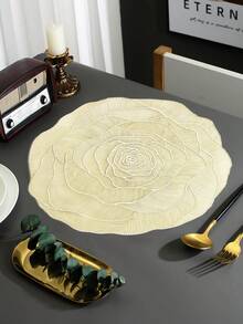 1-4 件简约 PVC 餐垫，可水洗，易清洁，可擦拭，防滑，餐桌垫，甜蜜情怀，优雅餐垫，餐桌布置，厨房/餐桌垫，节日和婚礼装饰