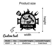 1pc Customizable Metal Barbecue Wall Decor, Rustic Outdoor Kitchen Decoration, Metal Barbecue Art Sign & Design, Perfect Gift For Dad And New Home Housewarming Gifts Birthday Graduation,Multi-Functional,Adjustable,Durable,Ornamental,Reusable,Exquisite,Adorable,High-Quality,Modern,Colorful,Cute,Comfortable,Stylish,Custom,Personalized,Unique,Ideal Gifts For Him,Ideal Gifts For Her,Home Refresh