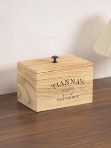 Caja de regalo, caja de regalo para padrinos de boda personalizada y vacía, caja de regalo de madera, caja para padrinos de boda, cajas de regalo de madera, cajas de regalo reempaquetadas, cajas de regalo personalizadas con texto personalizado - Multicolor - Ver 13