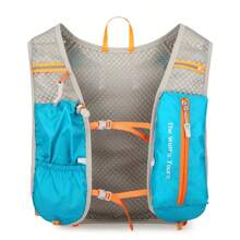 Running Vest Running Vest With 500ml Soft Flask And Cooling Towels, Adjustable Unisex Reflective Camel Hydration Backpack Vest Functional Running Backpacks, Cycling Running Climbing Hiking Vests Running Chest Pouch Bag For Phone ,Women And Men,