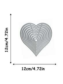 1 Pack Frame A Variety Of Styles Metal Cutting Knife Mold Scrapbook Cutting Mold Suitable For Paper Card Making, DIY Production, Holiday Card Album Making, Craft Decorations