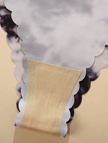 10 件/包 - 女士无缝波浪边三角裤，舒适性感亲肤面料女士无缝比基尼内裤 - 彩色 - 查看 6