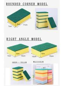 1 Peça/10 Peças/24 Peças Esponjas Descartáveis, Almofadas Quadradas Macias, Panos de Lavar Louça de Cozinha Esponjas Comprimidas, Esponjas de Limpeza de Cozinha, Esponjas de Limpeza de Panelas, Esponjas de Polpa de Madeira, Conjunto de Escova e Esponja Mágica - Lavar Louça Nano, Pano de Cozinha, Polimento de Sapatos, Limpeza e Descontaminação Mágica, Essencial para Estudantes Voltando à Escola