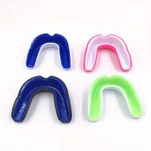 4-Piece Set Of Boxing, Taekwondo, Sanda, Basketball, Rugby, And Sports Anti Grub Mouthguards - 4 CÁI - Xem 3