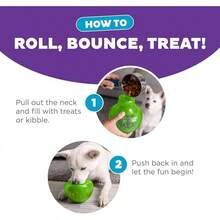 Outward Hound By Planet Dog Snoop Durable Interactive Treat Dispensing Dog Toy, Large, Blue - 綠色 - 查看 5