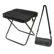 1PC Collapsible Shoulder Bag Style Folding Stool, Lightweight And Durable Outdoor Furniture, Portable Picnic, Camping And Fishing Folding Stool
