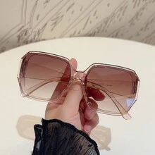 1 件女士多边形时尚个性化派对眼镜，适合海滩、户外、摄影 - 彩色 - 查看 7