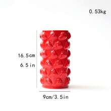 1pc/2pcs Creative Ceramic Vase With Fruit & Lemon Design, Strawberry Element Vase, Nordic Style Home Decor Vase For Living Room, Bedroom, Study