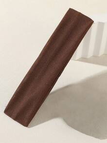 5条装弹力防滑柔软布艺发带，女士适用 - 瑜伽、跑步、运动配饰，发带头巾，吸汗带，秋冬季女士度假发饰，优雅围巾，女士头巾，柔软头巾 - 彩色 - 查看 2