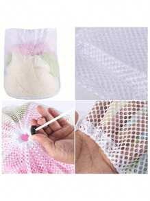 1/3PCS Laundry Net, Mesh Laundry Bag For Washing Machine, Large Durable Travel Laundry Bag,Laundry Bag For Washing Machine, Laundry Bags With Drawstring For Blouses, Underwear, Bras, Socks, Etc.