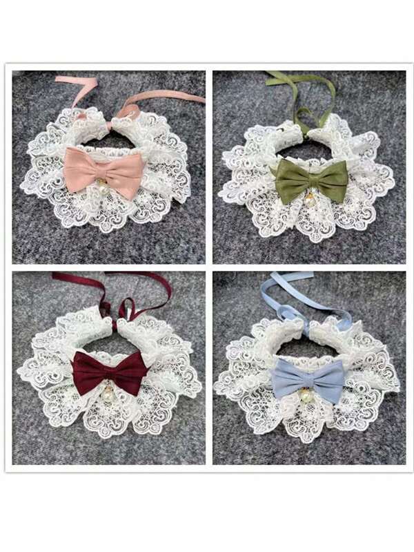 1 Piece Of New Dog And Cat Bib, Pet Scarf, Small And Medium-Sized Bibs For Cats, Clothing For Going Out And At Home, Pet Accessories, Neck Bows, Pet Scarves, Cats, Large And Medium-Sized Dog Bibs, Pet Accessories, Necklaces, Collars, Bells, Cute Bow Ties For Dogs (Different Batches Do Not Affect The Use And Appearance)