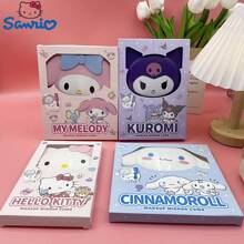 Sanrio [Cute Sanrio Hair Comb Set] Sanrio Hello Kitty & My Melody Kuromi Travel Hair Comb Set With Makeup Mirror | Cute, Compact For Home Daily Styling & Outdoor Travel Use, Ideal For Girls' Gifts, Valentine's Day, Gift For Mom And Girlfriend, Daily Use, Surprise Box Easter Gifts