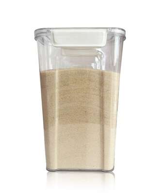 Contenedor para Alimentos, Cereal, con Tapa Hermética de 2500ml, 1 pieza