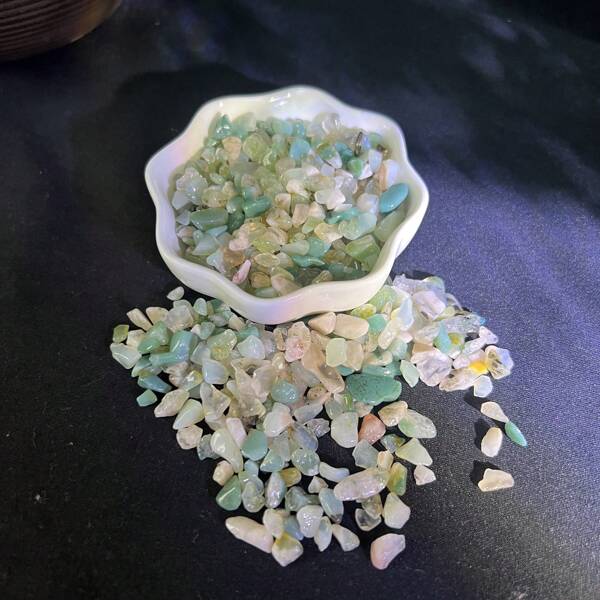 50g/200g Sassolini naturali a forma di fiori di ciliegio, particelle piccole adatte per mini acquari, piante grasse, micro paesaggi, riempimento di vasi