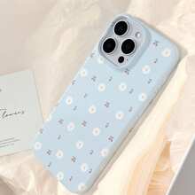 Flower Matte Film Ditsy Floral Pattern Phone Case Compatible With IPhone 16 And IPhone 16 Pro Max