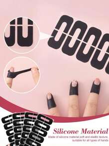 U Shape Nail Polish Protector Sticker, Nail Polish Spill Proof Sticker, Nail Art Sticker To Prevent Nail Polish Spillage, Nail Polish Airbrush Tool, Nail Art Tools, Nail Art Accessories.U Shape Sticker Spill Proof Adhesive Sticker.Nail Art Tools.Nail Art Accessories.Suitable For Nail Salons.