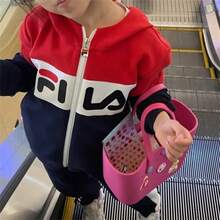 Miniso 芭比博格斯夏季EVA沙滩包篮女款野餐手提包带孔防水手提包袋购物单肩包 - 玫紅色 - 查看 3