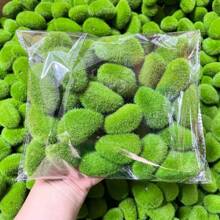 Simulation Moss Stone Simulation Moss Stone Shooting Props Landscaping Decoration Ornaments Micro Landscape Layout Wall Setting,Fake Plants