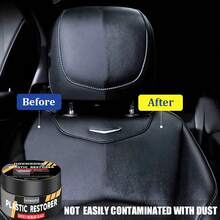 汽车塑料修复剂，恢复光泽，持久塑料修复，汽车抛光和清洁产品 - 100g黑蠟-H(LSX0403-07) - 查看 6