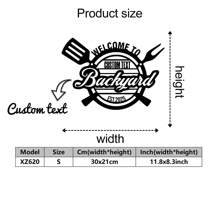 1pc Customizable Metal Barbecue Wall Decor, Rustic Outdoor Kitchen Decoration, Metal Barbecue Art Sign & Design, Perfect Gift For Dad And New Home Housewarming Gifts Birthday Graduation,Multi-Functional,Adjustable,Durable,Ornamental,Reusable,Exquisite,Adorable,High-Quality,Modern,Colorful,Cute,Comfortable,Stylish,Custom,Personalized,Unique,Ideal Gifts For Him,Ideal Gifts For Her,Home Refresh