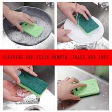 1 Peça/10 Peças/24 Peças Esponjas Descartáveis, Almofadas Quadradas Macias, Panos de Lavar Louça de Cozinha Esponjas Comprimidas, Esponjas de Limpeza de Cozinha, Esponjas de Limpeza de Panelas, Esponjas de Polpa de Madeira, Conjunto de Escova e Esponja Mágica - Lavar Louça Nano, Pano de Cozinha, Polimento de Sapatos, Limpeza e Descontaminação Mágica, Essencial para Estudantes Voltando à Escola