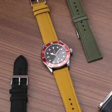18mm 19mm 20mm 21mm 22mm 24mm Waterproof Canvas Watch Strap Double-Sided Nylon Watch Strap Quick Release Strap Sports Belt For Men - màu đen - Xem 4