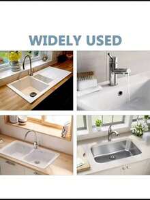 2/4pcs Plastic Bathroom Kitchen Basin Sink, Overflow Cover Ring Insert Replacement, Chrome Hole Round Drain Cap, Basin Accessory,Note That One-Size Has 4 Pcs, 1 Piece Only Has 1 Pc, And 2 Packs Only Have 2 Pieces,This Product Is Not A Universal Model. Please Confirm Whether The Product Size Is Suitable Before Purchasing