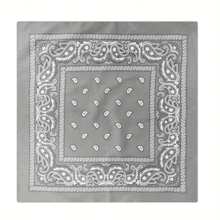 1pc Unisex Boho Style Retro Paisley Pattern Bandana, Fashionable Lightweight Multi-Purpose Headscarf For Casual, Dance, Sports, Cycling, All Seasons Use