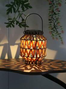 1 Stück Solarleuchte für den Garten, LED-Hängelaterne, Nachtlicht fürs Tischdekor, Gartendekoleuchte, automatischer Schalter, geeignet für Terrasse, Hof, Terrasse