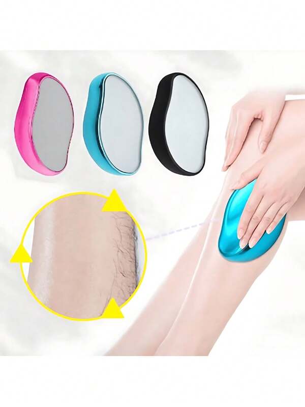 4pcs Ladies Epilator Painless Physical Crystal Hair Remover Eraser Glass Hair Remover Easy Cleaning Hair Removal Tool Depilation Hair Removal,Face Hair Removal,Hair Trimmer,Hair Trimmer,Barber Supplies,Haircut, Bag,Organizer,Storage,Hair Accessories