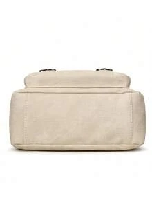 Women Soft Leather Cross-Body Bag, Middle-Aged Shoulder Bag, Spring/Autumn New Style - White - View 9