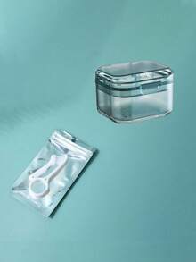 1/2 piezas Caja de almacenamiento de alineadores invisibles, caja de plástico para limpieza y almacenamiento de dentaduras postizas, soporte portátil para alineadores claros de Invisalign, caja de almacenamiento de dentaduras, recipiente portátil de baño para dentaduras, caja de almacenamiento de retenedores ortodónticos de doble capa, caja para soportes invisibles, caja de limpieza resistente para viajes con diseño de drenaje, apta para el hogar, el exterior y los viajes - Multicolor - Ver 18