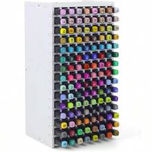 120 ô 13x17,5x34cm Giá đựng bút đánh dấu có thể tháo rời Giá đựng bút đánh dấu để bàn bằng nhựa trong suốt Thiết kế dạng lưới Giá đựng bút sơn nghệ thuật có thể điều chỉnh - Nhiều màu - Xem 3