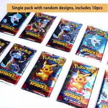 pokemon 36 Packs/360 Pcs Photo Cards For Collectors, TCG Battle Card Boxes, Pokemon Holographic Foil Trading Card Game (TCG) Booster Packs, 10 Pcs/9 Pcs Random Cards Per Pack - Including Pikachu And Rare Holographic, Trading Card Game Anime Party Gifts, Student Collection Game Cards, Holiday And Christmas Gifts