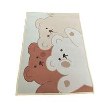 1pc Baby Crib Side Carpet, Alphabet Carpet, Nursery Decor Rug, Baby Crawling Mat With Early Education Function - Multicolor - View 13