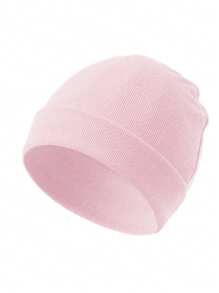 1 peça de chapéu personalizado com nome de bebê, uso diário para recém-nascidos, anti-arranhões e quente, adequado para todas as estações, gorro personalizado com nome impresso e logotipo, presente para bebê menino/menina, presente ideal para chá de bebê