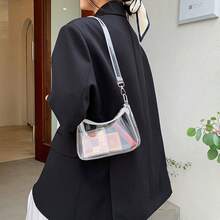 Clear Stadium Approved Purse For Women Transparent Crossbody Bag Small Shoulder Handbag For Concerts, Events, Travel & Sports - 清除 - 查看 3