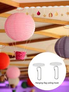 20/15/10 szt. haczyk sufitowy samoprzylepny, 3 cm przezroczysty mocny klejący okrągły dysk, bezuszkodzeniowe zawieszenie na przyjęcie urodzinowe, wesele, dekoracje spotkań, półka łazienkowa, wieszaki wieszaki, obrazy ścienne, biały hak, czarny, samoprzylepne haki ścienne, wieszak ścienny na torebki, zawieszki ścienne, haki do ramek obrazów - Wielokolorowe - Zobacz 1