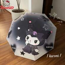 Sanrio 折叠雨伞，带防紫外线功能，轻便雨具，适合日常通勤和雨天外出，学生随身携带雨伞，自动或手动 - 彩色 - 查看 12