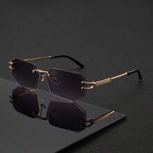 1 Stück Vintage Boho-Stil Elegante Street-Fashion Unisex Sonnenbrille, lässiger Stil geeignet für verschiedene Anlässe in jeder Jahreszeit