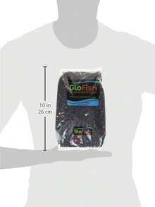 Glofish 29084 Grava para Acuario, Negra con Destacados Fluorescentes, Bolsa de 5 Libras - Bolsa Rosa/Verde/Azul Fluorescente - Ver 11