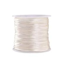 780inches Satin Nylon Cord String - Vibrant Assorted Colors For Jewelry Making, Bracelets, Necklaces, Beading, Rattail & Macrame Crafts, Jewelry Making Supplies - 780 Inches/roll - View 21